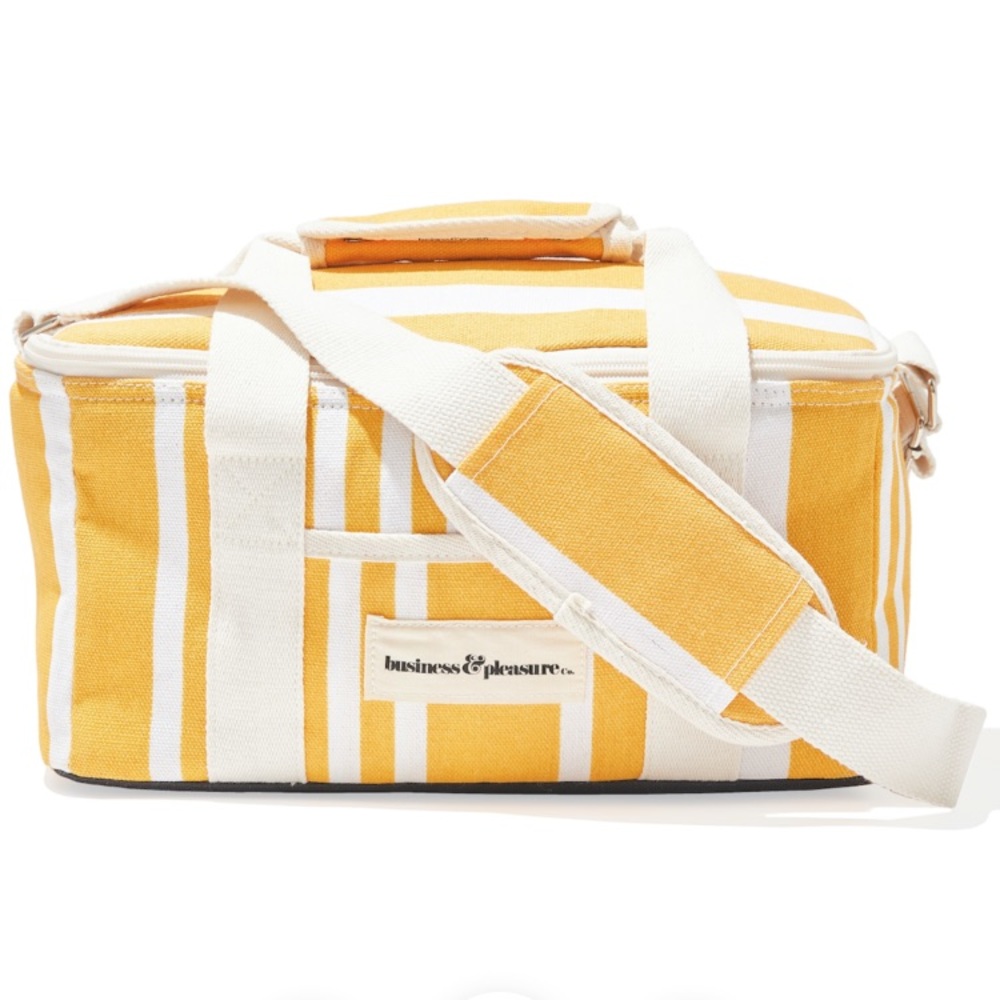 Business & Pleasure Yellow Cooler Bag
